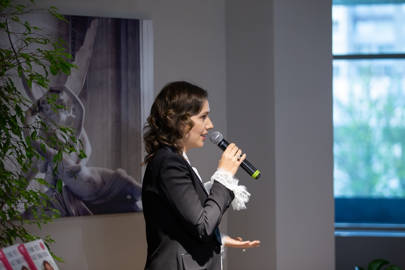 Natalia Dichkovska on stage